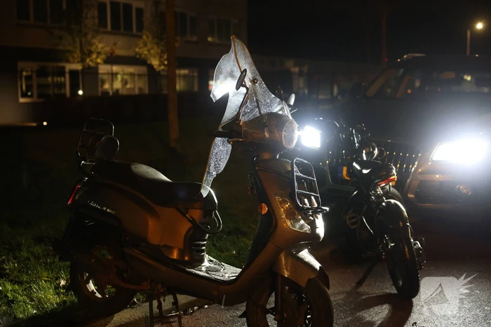Ongeval tussen bromfietser en fatbike met gewonde
