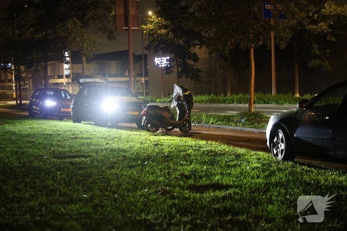 Ongeval tussen bromfietser en fatbike met gewonde