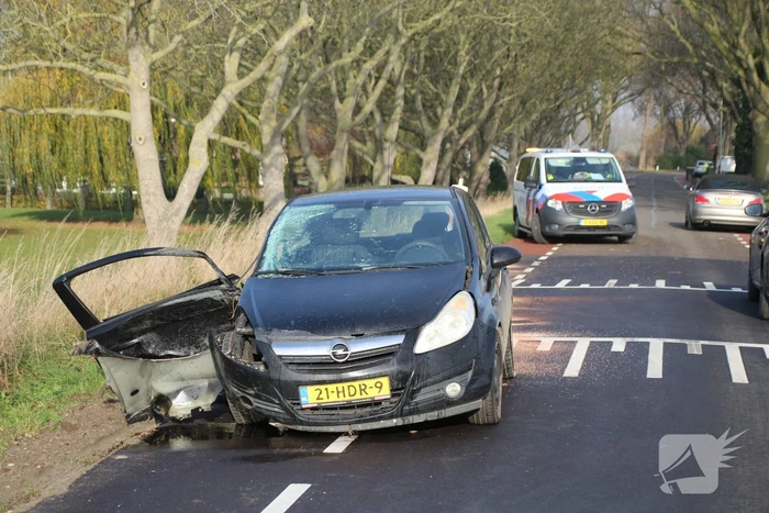 Flinke schade bij ongeval met auto