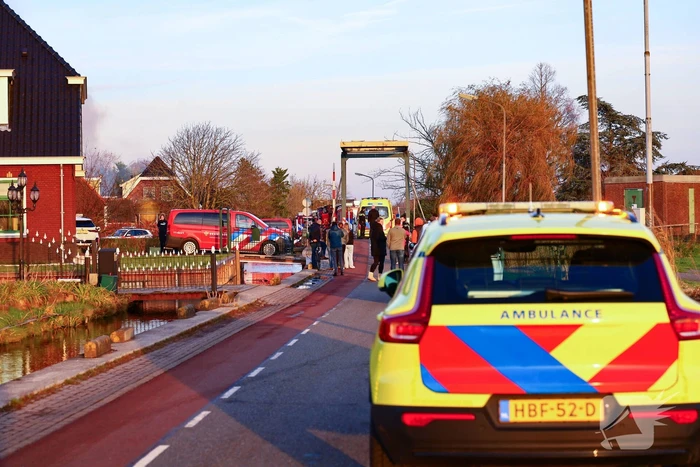 Grote brand in paardenstal met rookoverlast