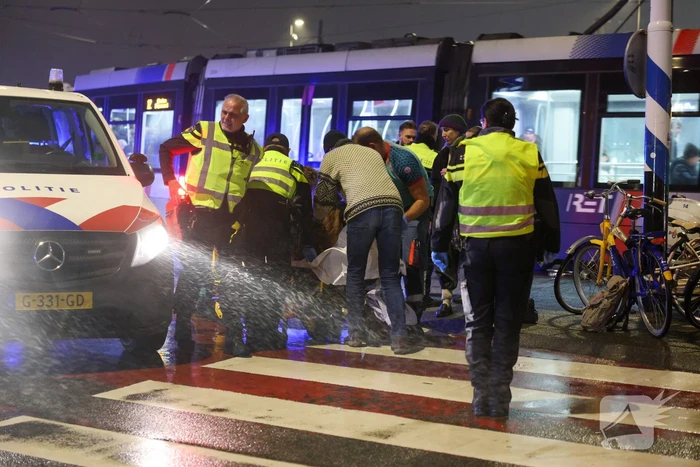 Motoragent en fietser betrokken bij ongeval