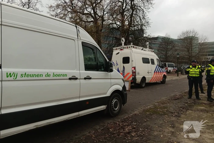 Politie zet fors in op nationaal protest