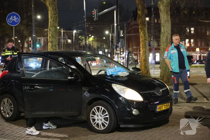 Fietser gewond na aanrijding met auto