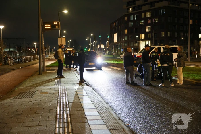 Oudere man aangereden op voetgangerspad