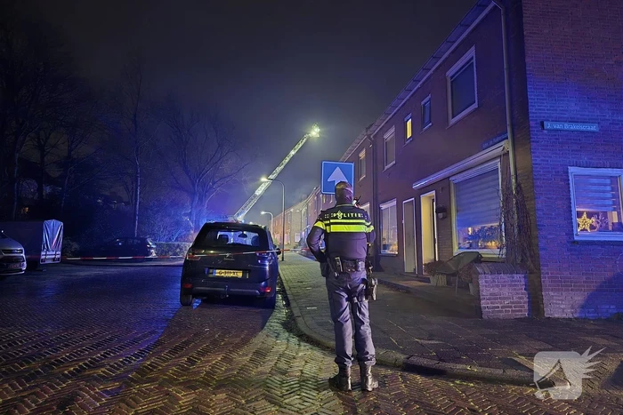 Meerdere schuurbranden met explosies in Katwijk