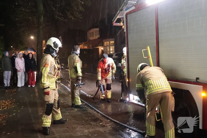 Woningbrand leidt tot snelle brandweerinzet