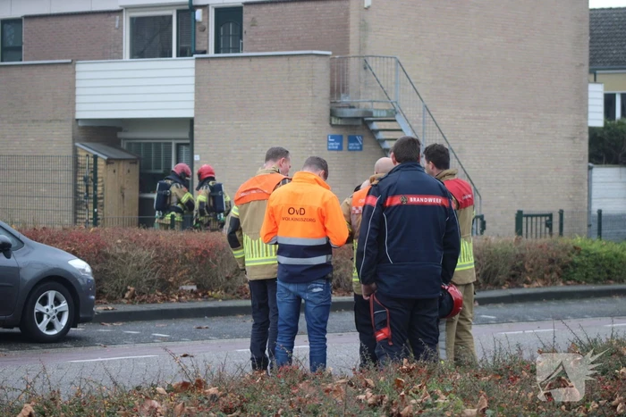 Explosiegevaar door gas bij brand