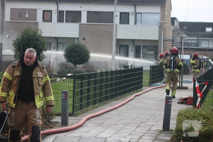 Explosiegevaar door gas bij brand
