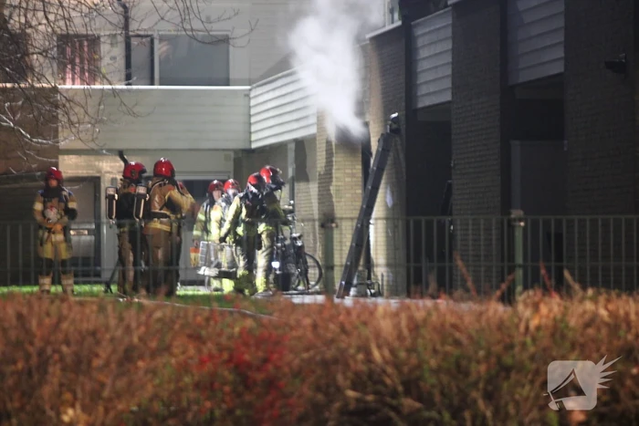 Explosiegevaar door gas bij brand