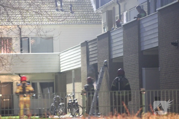 Explosiegevaar door gas bij brand