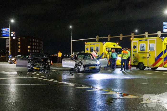 Ernstig ongeval met meerdere gewonden bij aanrijding