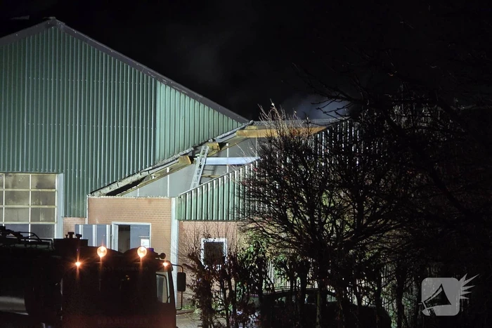 Middelbrand bij agrarisch bedrijf