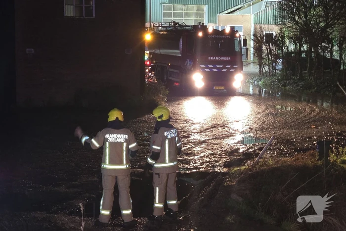 Middelbrand bij agrarisch bedrijf