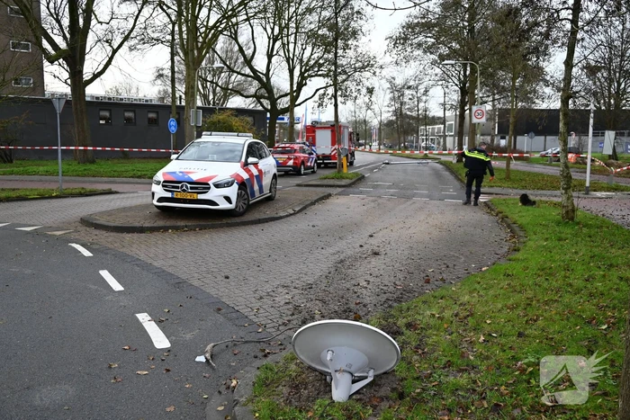 Ongeluk met gevaarlijke stoffen aan tankstation