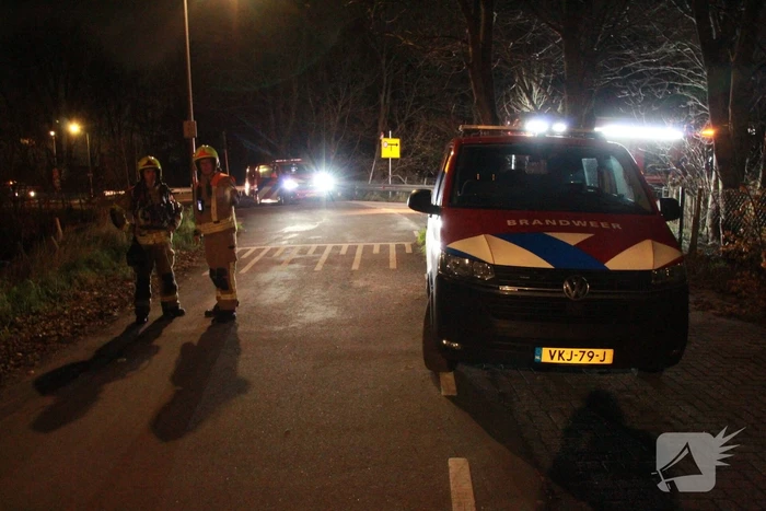 Schuur volledig verwoest door brand