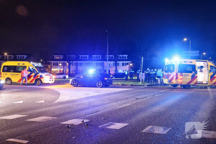 Ongeval resulteert in gewonden bij aanrijding