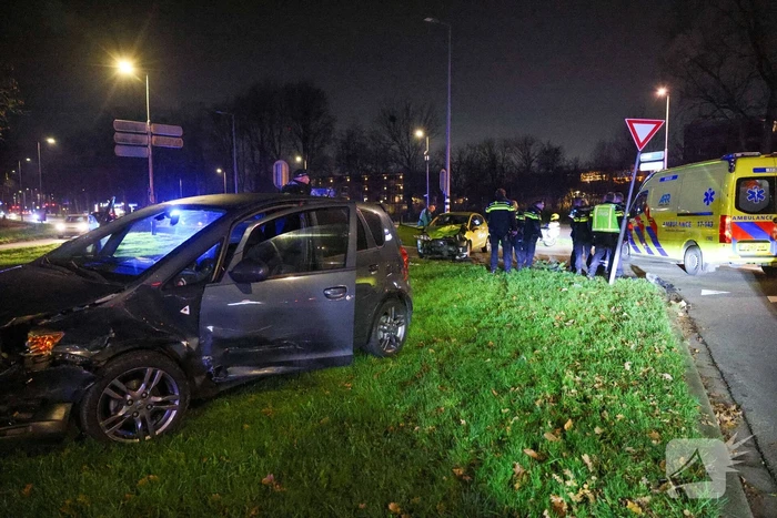 Ongeval resulteert in gewonden bij aanrijding