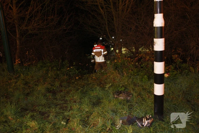 Bestuurder raakt gewond bij ongeval