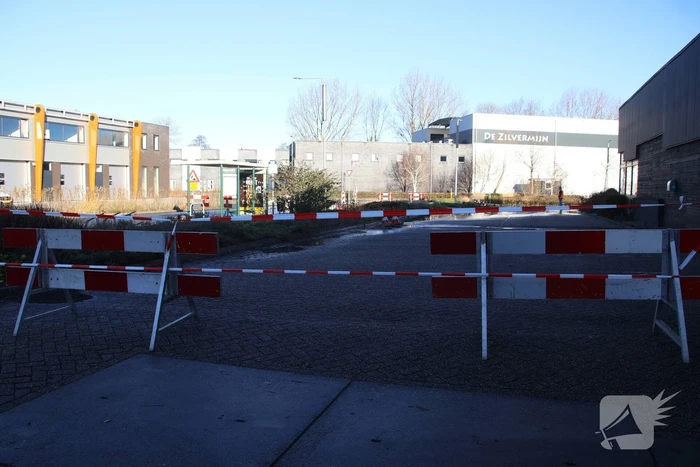 Straten onder water door lekkage