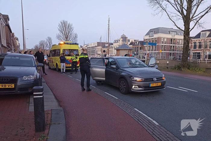 Ambulancedienst ingezet na kop-staartbotsing