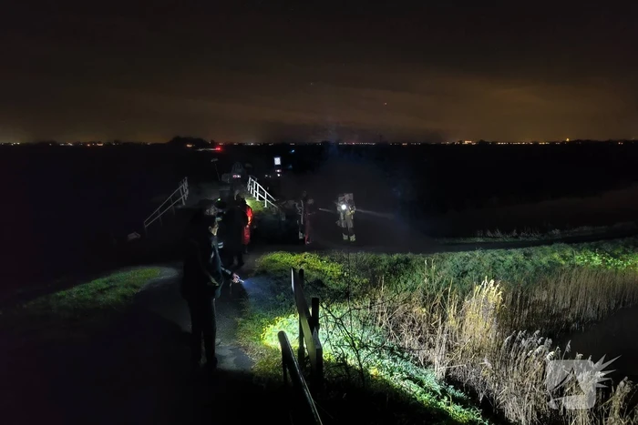 Zoekactie naar voertuig na incident