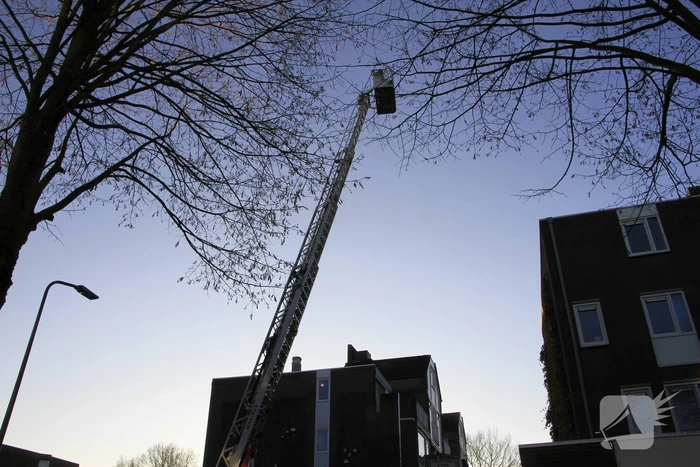 Vermeende brand blijkt luchtspiegeling te zijn