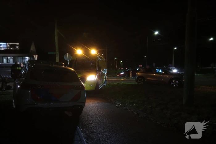 Verkeersongeval met fietser en auto