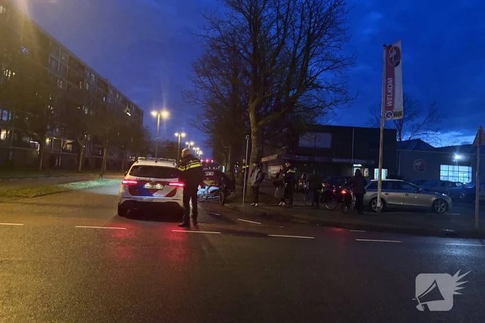 Fatbike en personenwagen botsen op elkaar