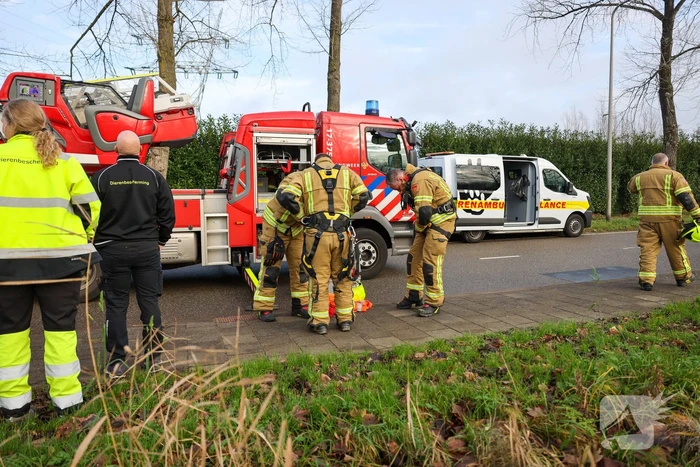 Kattenredding leidt tot tijdelijke verkeershinder