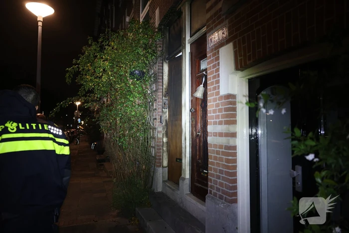 Explosie veroorzaakt schade aan deur