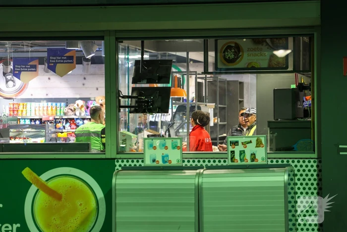 Mislukte overval op tankstation