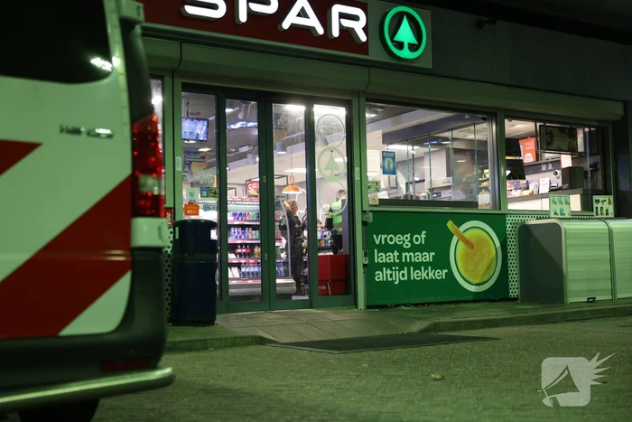 Mislukte overval op tankstation