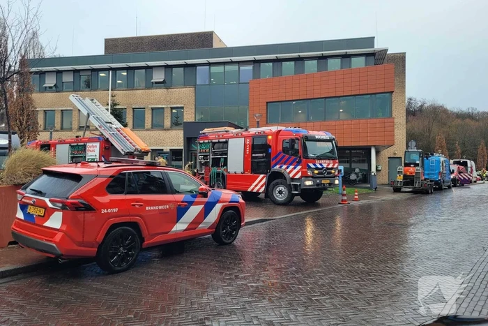 Brandweer ingezet voor wateroverlast in gemeentehuis