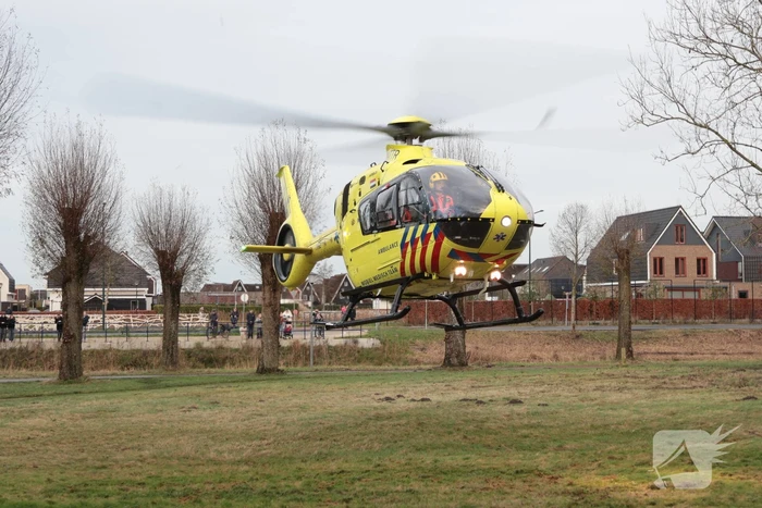 Medische noodsituatie leidt tot traumahelikopter