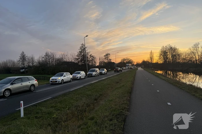 Ongeval tussen bestelbus en personenauto