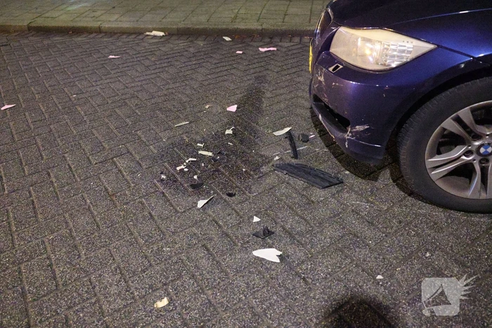 Scooter vol aangereden door auto bij ongeval