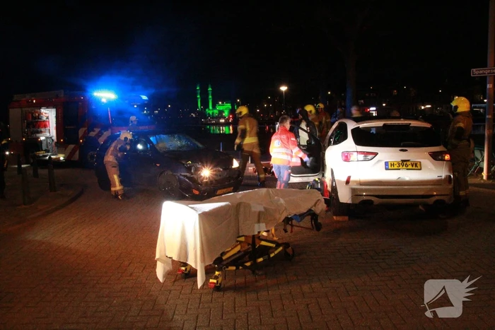 Zware aanrijding met meerdere gewonden