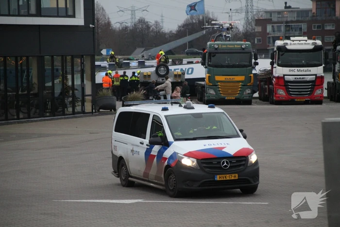 Brand op binnenvaartschip snel geblust