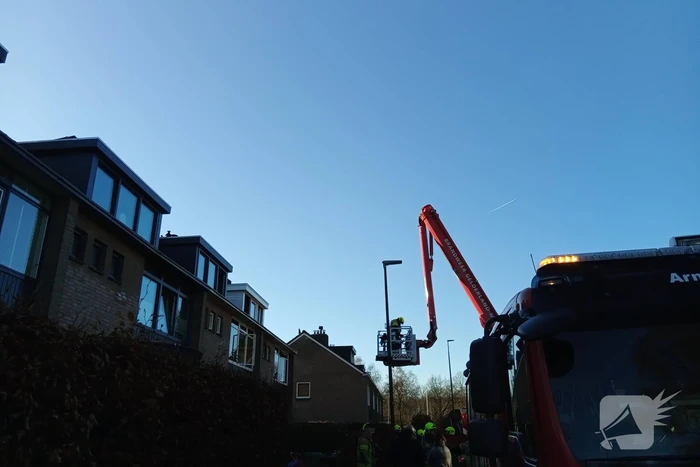 Brand in woning snel onder controle