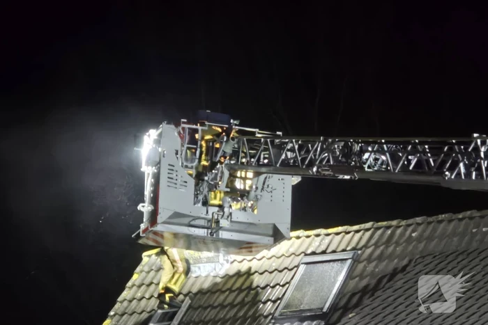 Brandweer ingezet voor schoorsteenbrand
