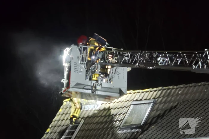 Brandweer ingezet voor schoorsteenbrand