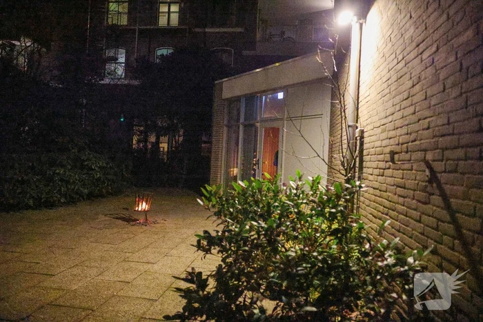 Brandweer in actie bij kerstavuur