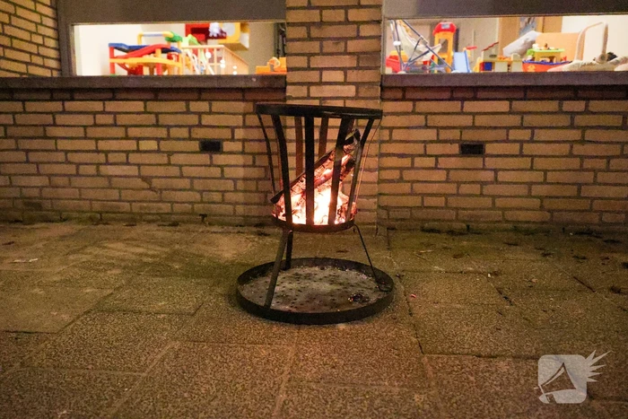 Brandweer in actie bij kerstavuur