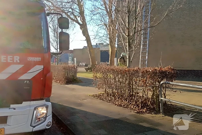 Brand in gymzaal snel geblust
