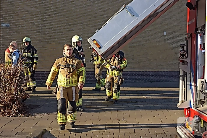 Brand in gymzaal snel geblust