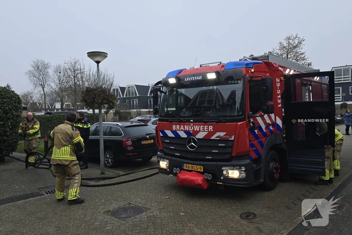 Brand in woning snel onder controle