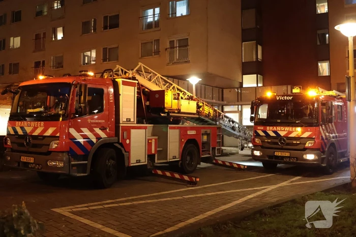 Woningbrand veroorzaakt veel rook in appartement