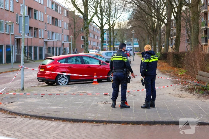 Brand door explosief op balkon