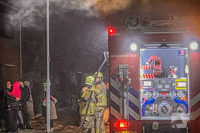 Brand in afvalbult zorgt voor rookontwikkeling