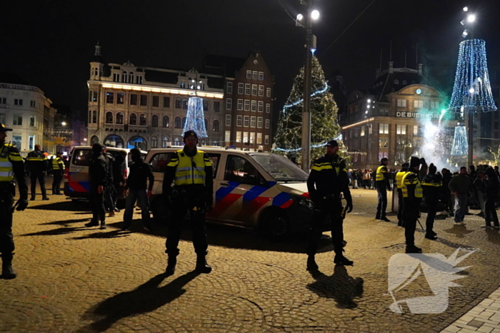 Massale politie-inzet wegens enorme drukte